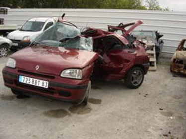 Voiture accidentée